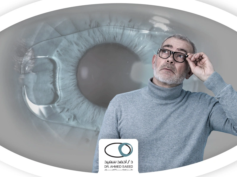 عملية زراعة العدسة لضعف النظر الشديد